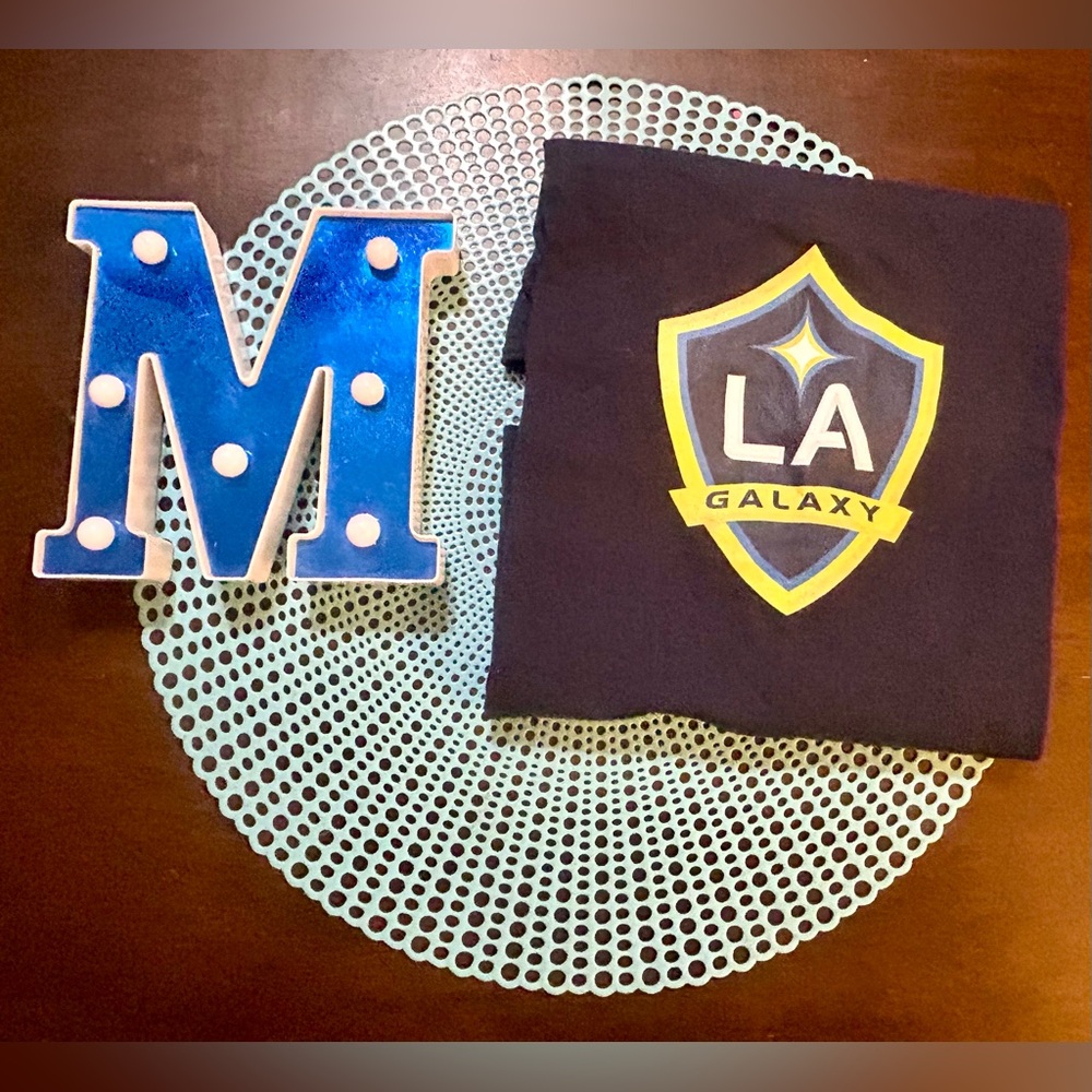 Fanatics Mens Medium LA Galaxy T Shirt NWT New MLS Soccer